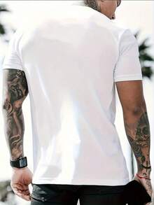 Graphic-Shirt,Cotton T-Shirt, Extra-Large Men's S To 5XL, Christian Jesus Shirt, Men's Religious God Yahweh, Summer T-Shirt Y2k - 白色03 - 查看 8