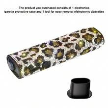 BLBLBL 1組多色豹紋時尚性感亮面防摔軟電子煙保護殼，專為第七代 IQOS ILUMA I ONE 設計，適合日常使用或作為禮物 - 彩色 - 查看 22