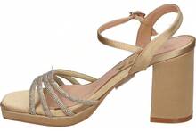 Women Heeled Sandals - 玫瑰金 - 查看 4