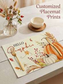 Customized Place Mat - Multicolor - View 3