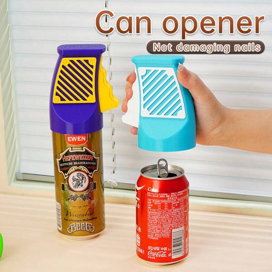 1pc 3D-Printed Beverage Can Opener - View 1