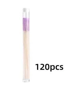 60/120pcs Ear Piercing Cleaning Sticks, Ear Piercing Cleaning Lines, Ear Care Set, Includes 60/120pcs Ear Piercing Cleaning Lines And Matching Cleaning Sticks With Cleaning Solution, Removes Odor And Dirt, Unisex, Prevents Ear Piercing Clogging; Suitable For Living Room, Bedroom, Bathroom, Travel Essential, Can Be Given As Wedding, Party, Birthday, New Year Gifts To Friends And Family, Also A Fun Accessory Small Gift, Fits Campus, Back To School, Home And Travel Scenarios; Also Available Ear Cleaner, Electric Ear Pick - Multicolor - View 17