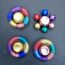 The Smooth, Rotatable Metal Components For Everyday Carry Showcase The Beauty Of Mechanical Design.Heavy-Duty Handheld Desktop Ornament.Exquisite Birthday Surprise, Compact Personal Collectible, A Greeting For Your Partner - Rich and Colorful - View 7