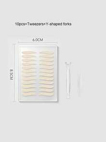 10pcs Double Eyelid Stickers, Inner And Outer Eyelid Lifting Tape, Invisible Double Eyelid Lifting Tape, Suitable For Single Eyelids Or Asymmetrical Eyelids, Say Goodbye To Droopy Eyelids. Makeup, Affordable, Room Decor, Vanity, Travel, Bedroom, Makeup Accessories, Affordable, Christmas Gift, Cosmetics, Makeup Tools, Bargain, Gift, Women's Gift, Christmas Gift, Giveaway, Travel, Bargain, Travel Essentials - Nude - View 16