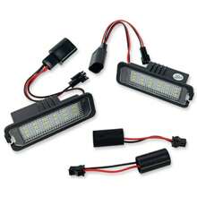 Suitable For VW GOLF 5/6/7 Canbus License Plate Light White Light, Touareg 3D0943021A, 2pcs/Pack - 2 Pieces - View 9