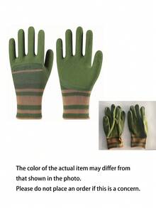 Outdoor Garden Tool Storage Bag, 3 PiecesGardening Hand Tool Set With Wooden Handle Small Shovel, Soil Rake, Weeding , Thickened Puncture-Resistant Gardening Gloves, Florist Tool Belt, Portable Planting Tool Storage Bag, Wear-Resistant Gardening Tool Storage Bag; Multi-Pocket Quick Access Tool Apron, Lightweight Waist Storage Bag; Suitable For Digging, Weeding - Multicolor - View 8