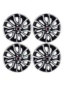 Jogo 4 Calotas Aro 14 Fiat Mobi Palio   Argo  Uno Kit 4 Peças Grid - A - Visão 4