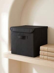 Foldable Storage Box 30x30x30 Cm – Minimalist Fabric Organizer Bin With Handles – Closet, Shelf & Home Storage - View 6