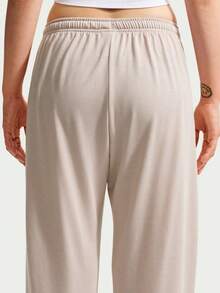 Nike 女款 AS W NSW CHILL KNIT LTWT OH PA 針織長褲 IQ0093-236 - 米色 - 查看 4