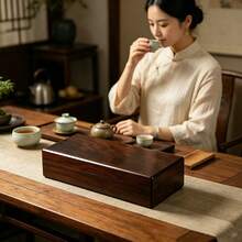 1件裝茶具禮盒 保溫不鏽鋼杯包裝盒 木質極簡設計家居裝飾收納盒 手鍊項鍊吊墜收納盒 婚禮派對伴手禮珠寶收納盒 - 查看 2