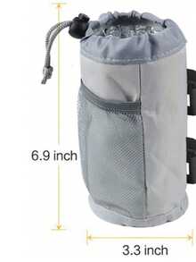 Portable Bioyce Water Bottle Bag, Waterproof & Warm Cycling Phone Bag, Multi-Function Mountain Bike Handlebar Storage Bag - Multicolor - View 12