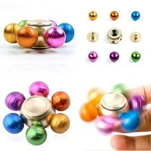 The Smooth, Rotatable Metal Components For Everyday Carry Showcase The Beauty Of Mechanical Design.Heavy-Duty Handheld Desktop Ornament.Exquisite Birthday Surprise, Compact Personal Collectible, A Greeting For Your Partner - Rich and Colorful - View 2