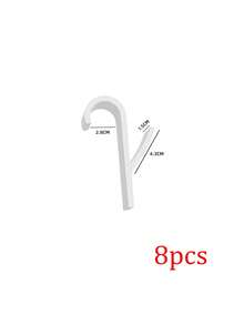 2/4/8/16pcs Multi-Function Towel Rack Hooks, Strong Load-Bearing Anti-Slip Bathroom Storage Rack, No Drilling Required Kitchen And Bedroom Storage Rack, Bathroom Radiator Toilet Radiator Horizontal Bar Bracket Hooks (Suitable For Hanging Bath Towels/Clothes/Cleaning Tools) - Multicolor - View 10