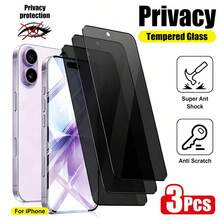 3片裝 28°防窺鋼化玻璃螢幕保護貼，全螢幕覆蓋，適用於 iPhone 17 Pro Max/17 Air/16 Pro Max/16 Plus/15 Pro Max/15 Plus/14 Pro Max/14 Plus/13 Pro Max/13/12 Pro Max/12/11 Pro Max/11/XS Max/XR/XS/X/8 Plus/8/7 Plus/7 系列 - 3PCS - 查看 9