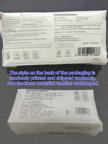 50/100/200pcs Disposable Facial Tissues, Thick And Soft Dry/Wet Dual-Use Face Towels For Face Washing, Cleaning, Skincare And Makeup Removal, Suitable For Travel, Office, Back To School Supplies (Random Packaging) - Patterned - View 7