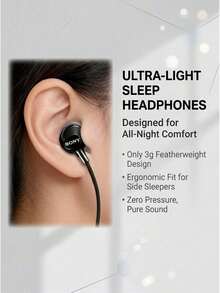 Sony In-Ear Wired Headphones, Translucent Jelly Gradient Color, Tangle-Free Design, Music Headphones, Compact And Comfortable Fit, Good Sound Insulation, High Quality, Compatible With Mobile Phones And Computers - View 6