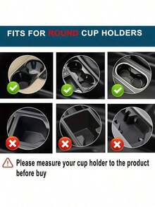 1pc Multi-Function Rotating Car Cup Holder, Cross-Shaped Divider Design, Double-Layer Storage Rack, Adjustable Car Cup Holder Extender. Suitable For Various Car Cup Holders, This Multi-Function Dual Cup Holder Also Includes Phone Holder And Essential Oil Storage Space. Ideal Gift For Thanksgiving, Christmas Or New Year. Carbon Fiber Texture Car Cup Holder, Perfect For Placing Drinks. - A - View 3