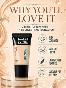 Maybelline 美寶林客製化粉底液 Flawless 版本 202，試用裝 18ml*2件，輕盈貼膚質地，高遮瑕，持久，抗暗沉，黃白調 - 查看 7