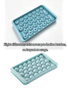 1pc 33-Cavity Blue Ice Ball Mold With Lid, Ice Cube Tray For Cocktails And Drinks (Product Size Is Small, Ice Balls Are Also Small, Please Confirm Size Before Ordering) - Multicolor - View 11