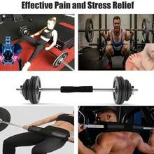 Barbell Shoulder Pad For Squats And Hip Thrusts, Thickened Foam Cushion For Gym Strength Training - A - View 3