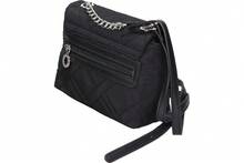 DEVOTA & LOMBA | Bolso Bandolera Devota&Lomba para Mujer – Bandolera Ajustable en Color Negro – Bolso Mediano con Cremallera y Clip – Varios Compartimentos – Estiloso – Versát - Schwarz - Übersicht 5