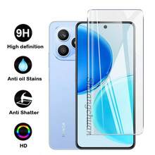 2 IN 1 Shockproof Clear Phone Case + Tempered Glass Screen Protector Compatible With Honor X5C / X5C Plus, Full Camera Lens Protection For Honor X5B X5B Plus X6C X6D - Black (2-in-1) - View 4