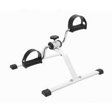 Mini Bicicleta Ergométrica Portátil Para Pernas E Braços Fisioterapia Academia Em Casa Ajustável - Branco - Visão 9