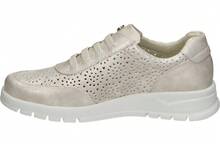PITILLOS | Zapato Oxford Pitillos para Mujer – Zapato de Piel en Color Dorado con Detalles – Zapato de Cuña con Cordones Elásticos – Slip On – De Piel – Cuña Baja y Cómoda – A - Oro rosa - Ver 4