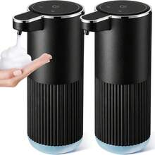 DONASIRA 1pc 360ML Wall-Mounted Touchless Automatic Soap Dispenser, USB Rechargeable Smart Handwash & Dishwash Machine, IPX5 Waterproof & Moisture-Proof Body, 4-Level Battery Indicator, Long-Lasting Battery Life, ABS Material, Foam & Liquid Soap Options, Suitable For Kitchen, Bathroom, Hotel, School, Home & Holiday Gift, High-Tech Product - Multicolor - View 21