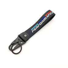 Nylon Printed Logo Lanyard Keychain Key Ring For BMW, M Performance E90 E60 E46 Car Accessories Fashion Gift Key Ring - A - View 5