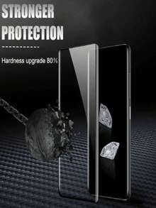 2pcs Curved Full Series High Definition Tempered Glass Screen Protector, Dust-Proof Full Coverage With No Gaps, Perfect Protection For Your Phone Against Damage, Scratch-Resistant And Wear-Resistant, Curved Edge, High Transparency And Clear Image Quality, The Ultimate Protection For Your Phone - Clear - View 8