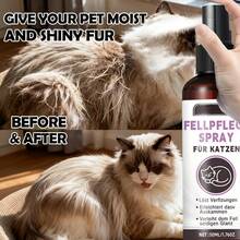 Pet Hair Care Spray | Leave-In Grooming Formula Softens Dry Hair, Reduces Frizz, Detangles Knots, Improves Coat Texture, Makes Brushing Easier | Ideal For Daily Use On Dogs And Cats - View 1