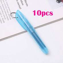 Custom Text LOGO Multi-Color Hanging Ring Highlighter Pen, Student Colorful Single-Tip Highlighter Pen For Key Point Marking, Doodle, Planner, Marker Pen For Teachers, School Supplies - Motivational Phrases, Durable Clip Design, Multi-Color Tones (Ideal Gift) - Multicolor 2 - View 26