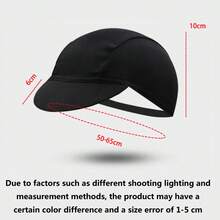 1pc Quick-Dry Breathable Cycling Sun Hat, Unisex Outdoor Running Fitness Casual Sun Protection Sports Cap - Multicolor - View 8