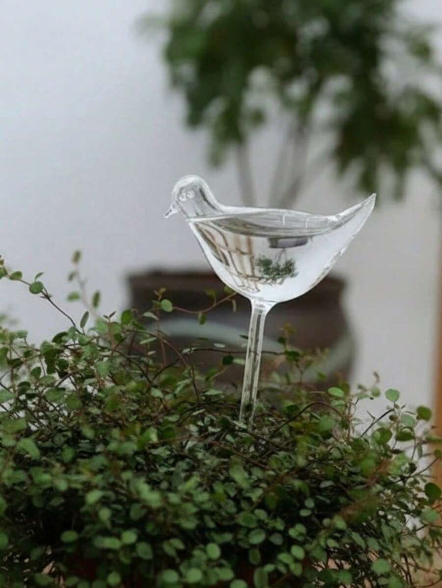 Haus Hana 鸟形自动浇水球，适用于室内和室外花园的自动植物浇水系统，家庭园艺工具，无需电力，非常适合多肉植物和花卉，自动滴灌设备装饰