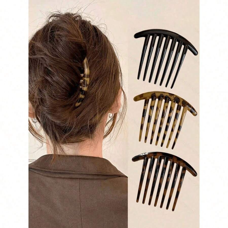 Solid Color Casual ABS Plastic (ABS Resin) Hair Stick - Multicolor - View 1