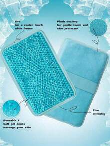 Portable Gel Ice Pack With Instant Cooling Effect, Long-Lasting Cold Retention, Multi-Purpose Ice Pack For Outdoor Enthusiasts, Kitchen, Beach Vacation, Travel, Sports Essentials, Camping, Cruise, Back To School, Beach Accessories - Multicolor - View 9