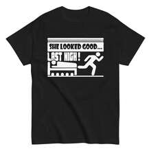 Funny She Looked Good Last Night Men'S Cotton T Shirt Adult Sexy Humor - 黑色 - 查看 1