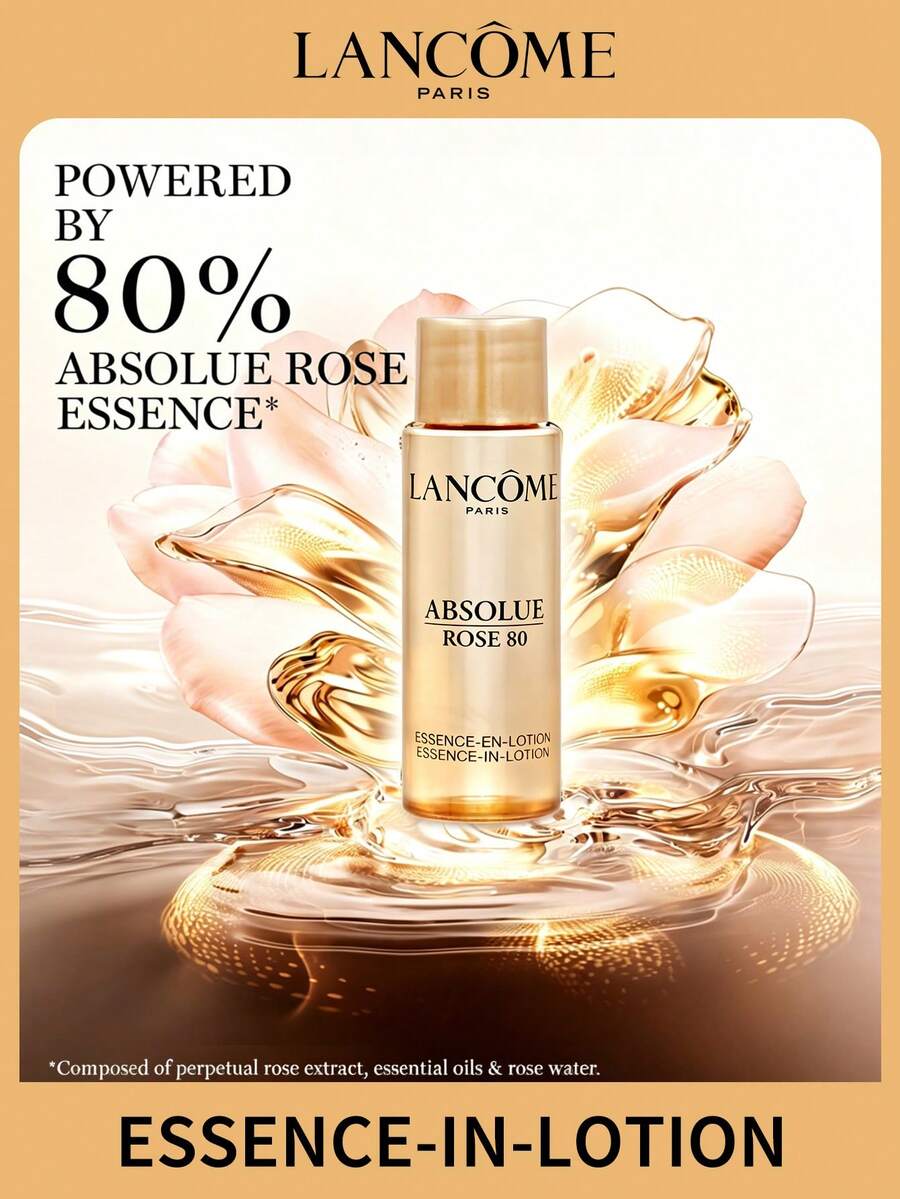 Lancôme Absolue 玫瑰精華化妝水 30ml 2025新配方迷你 1/2/3 入組 保濕亮膚緊緻 淡化細紋 舒緩修護 旅行裝 抗老臉部化妝水 日常護膚 - Rose - 查看 1