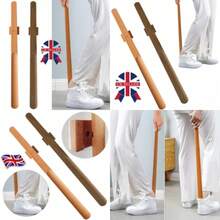 55cm Wooden Long Handle Magnetic Shoehorn For Easy Shoe Wearing - UK-l426302 - View 2