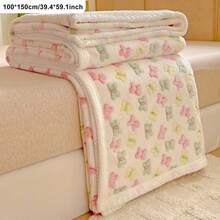 1pc 70x100cm Baby Blanket, Cute Cartoon Pattern, Suitable For All Seasons, Soft & Comfortable, Newborn Gift, Essential For Baby Room - Multicolor - View 17