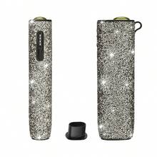 1 SET (1 buah Casing Pelindung + 1 buah Alat Pengganti) Multi-Warna 360° Full Rhinestone dengan Lubang Gantung Casing Pelindung Rokok Elektrik Portabel Anti Jatuh Soft Shell Dirancang Khusus Untuk IQOS ILUMA I ONE Baru, Dibuat Oleh Desainer Internasional Jack Pang Menggunakan Sekitar 8000 Rhinestone untuk Mencapai Efek Reflektif Lambertian Seluruh Bodi, Cocok Sebagai Hadiah untuk Ibu, Pacar Perempuan, Pacar Laki-laki, Kekasih atau untuk Liburan - Versi berlian - View 16