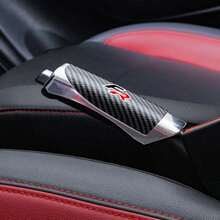 汽車手煞車蓋 碳纖維手煞車握把保護套 用於 Seat FR Leon Ibiza Altea Exe 5f Mk2 Mk3 TARRACO 配件 - A - 查看 9