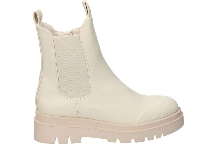 Women Ankle Boots & Booties - 米色 - 查看 1
