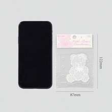 1pc Lace Acrylic Divider Page Cute Style Loose Leaf Notebook Index Page Divider Shaped Bookmark - Multicolor - View 2