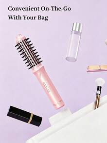 Portable Wireless Hair Straightener Brush, Fast Heating, Constant Temperature Anti-Scald Design, USB Charging, Exquisite And Lightweight, Suitable For Home And Travel, Perfect Gift For Ladies, Professional Styling Tool, One-Time Straight And Wavy Hairstyles, 5000mAh Battery Capacity - Multicolor - View 7