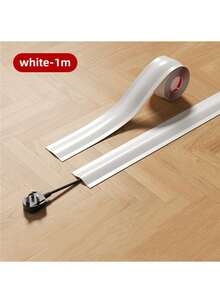 Ống luồn cáp sàn 1m/3m, máng cáp PVC, ống bảo vệ cố định và kéo dài cáp, nắp máng cáp gắn nổi, ống bảo vệ cáp gắn nổi, tự dính, phù hợp cho sàn, tường và mặt bàn, bộ sắp xếp cáp tường cho ổ cắm mạng - Gioăng cao su - Xem 15