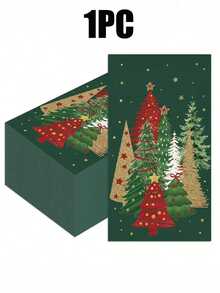 20/1pc Long Paper Napkins, Suitable For Christmas Tree Decoration, Christmas Home Decor, Christmas Restaurant Decor, Holiday Party Decor And Christmas Kitchenware. - One Size Fits All - View 9