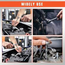 53 Pcs 1/4" Drive Socket SetandTool Sets Ratchet Wrench Set With Bit Socket Set - CZP201 - View 6