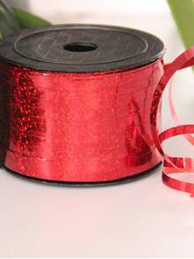 1 Rolle, Roségold Lockenband, geeignet für Geschenkverpackung, Ballonfäden, Hochzeiten, Geburtstage und andere Anlässe glänzende metallische Textur Band, geeignet für Blumensträuße und Blumenverpackungspapier, Valentinstag, Hochzeiten, Geburtstage und andere Anlässe. - mehrfarbig - Übersicht 10